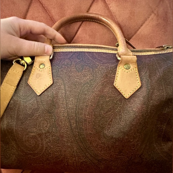 Etro Paisley Jacquard Boston Bag - Picture 16 of 16